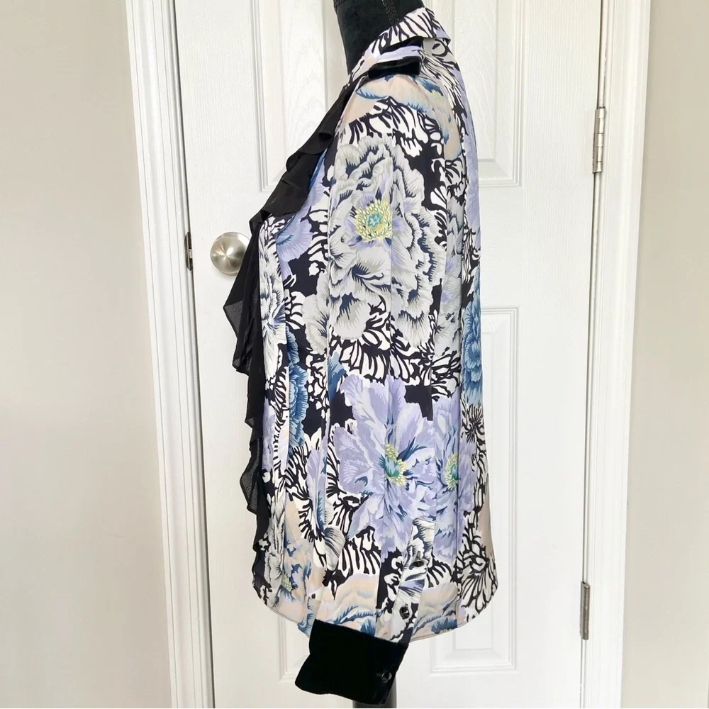 Coach x Kaffe Fassett Print Pleated Blouse Women’s 4